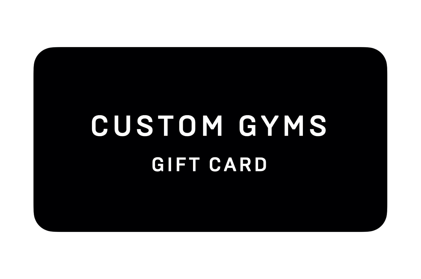 Gym Equipment Gift Card